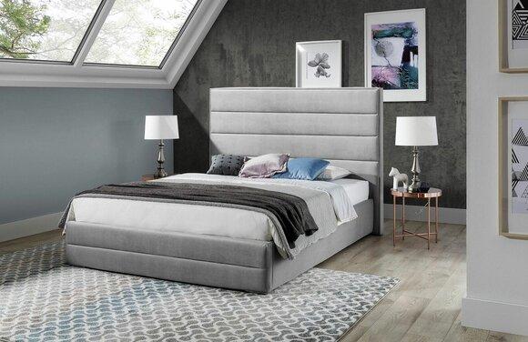 Textil Bett Design Polster Betten Luxus Doppel Hotel Ehe Big 140/160/180