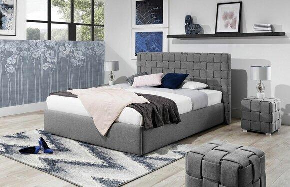 Polster Design Luxus Hotel Betten Textil Modernes Schlafzimmer Bett