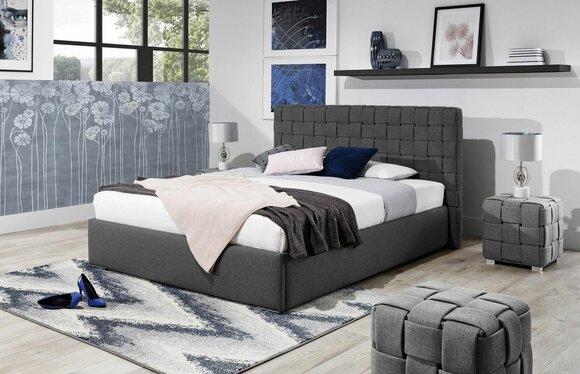 Bett Design Luxus Luxus Betten Textil Modernes Schlafzimmer 140/160/180