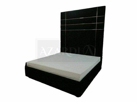 Hotel Doppel Leder Textil Bett Schlafzimmer Polster Luxus Betten 200x200cm