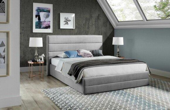 Designer Bett Textil Leder Hotel Metall Betten Doppel Schlaf Zimmer Bettgestell