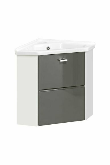 Eck Waschtisch Waschtisch mit Unterschrank 40 cm Ecke Becken