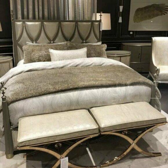Klassisch Doppelbett Bett Ehebett Design Luxus Betten Modern Stil neu