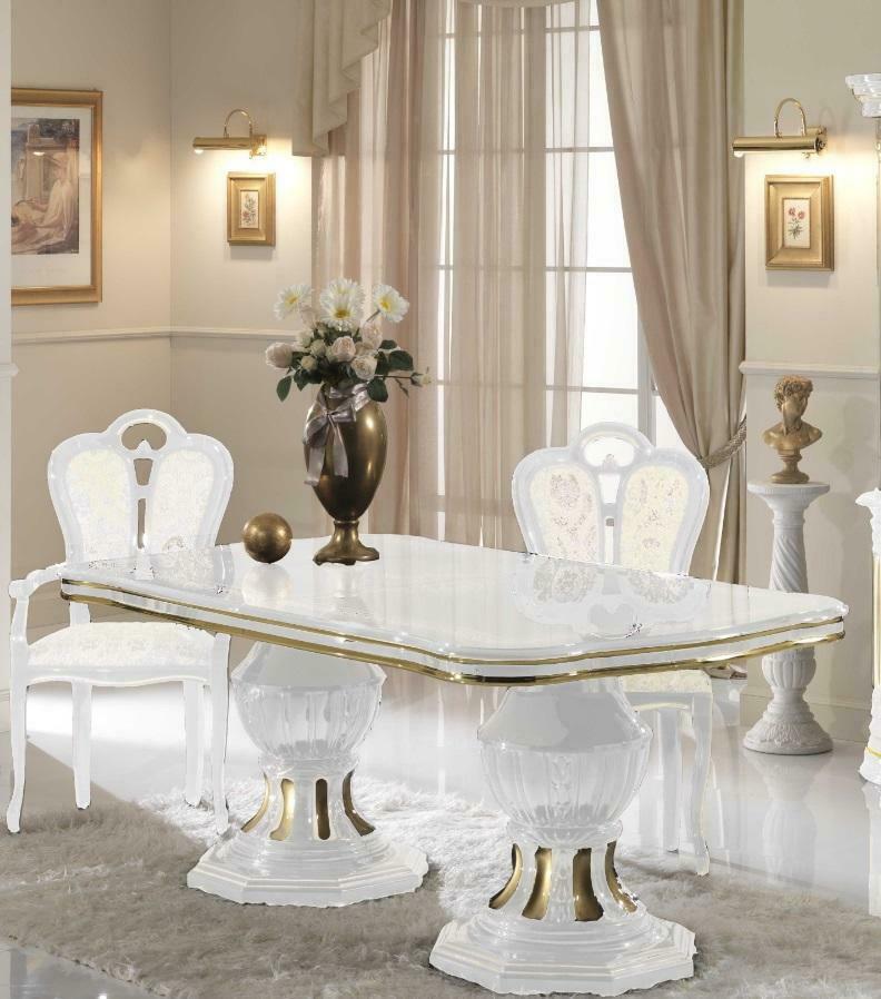 klassischer designer esstisch tisch wohnzimmer italienischer tische stil