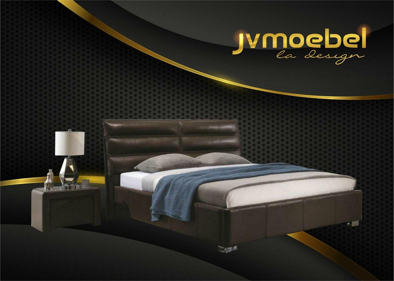 Möbel Luxus Modern Betten Polster Gestell Betten Schlafzimmer Design 160x200 Neu