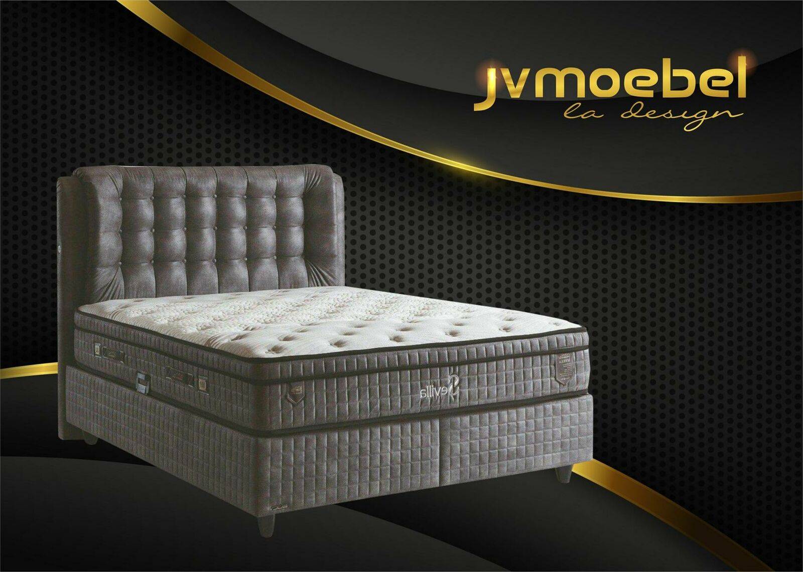Möbel Luxus Modern Betten Polster Gestell Betten Schlafzimmer Design 140x200