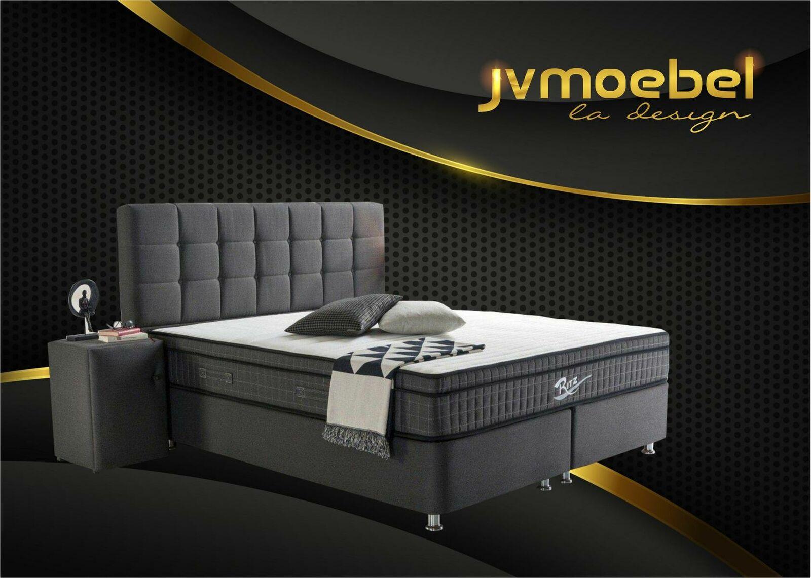 Boxspringbett Doppel Betten Schlafzimmer luxus Designer Doppelbetten 160x200 Neu
