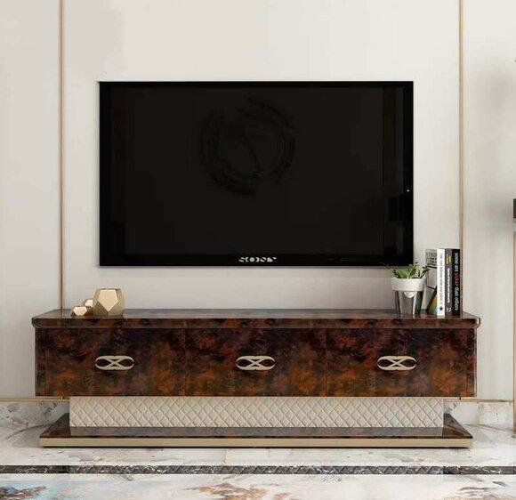 Designer RTV TV Anrichte Kommode Side Low Board Schrank Regal Luxus Wohn Sofort