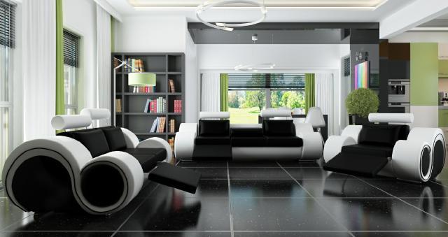 Polster Sofa Couch Leder Sofas Couchen 2 Sitzer Wohnlandschaft Neu Sofort