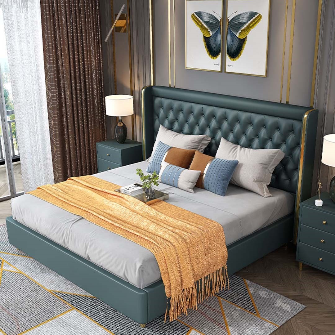 Klassisches Bett Doppelbett Betten Holz Deko Landhaus Stil Echtes Holz