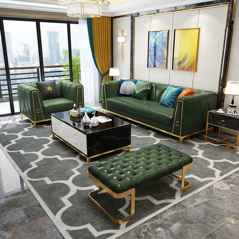 Chesterfield Ledersofa Couchgarnituren Wohnzimmer Sofa Couch Garnituren
