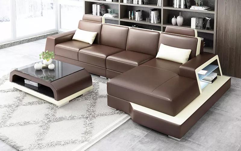 Wohnlandschaft Ecksofa Eckcouch Moderne Design Sofa Sitz Garnituren 2tlg Polster