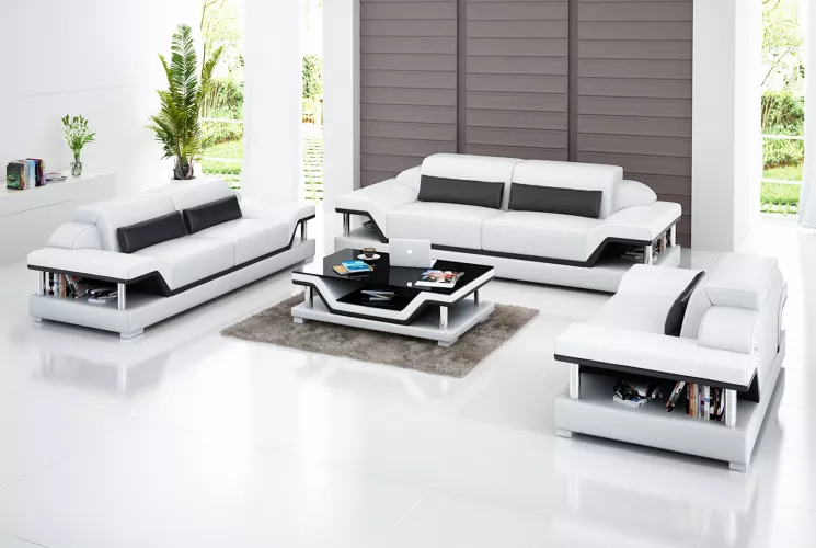 Sofagarnitur 321 Sitzer Set Design Sofa Couchen Couch Luxus Modern Neu Polster