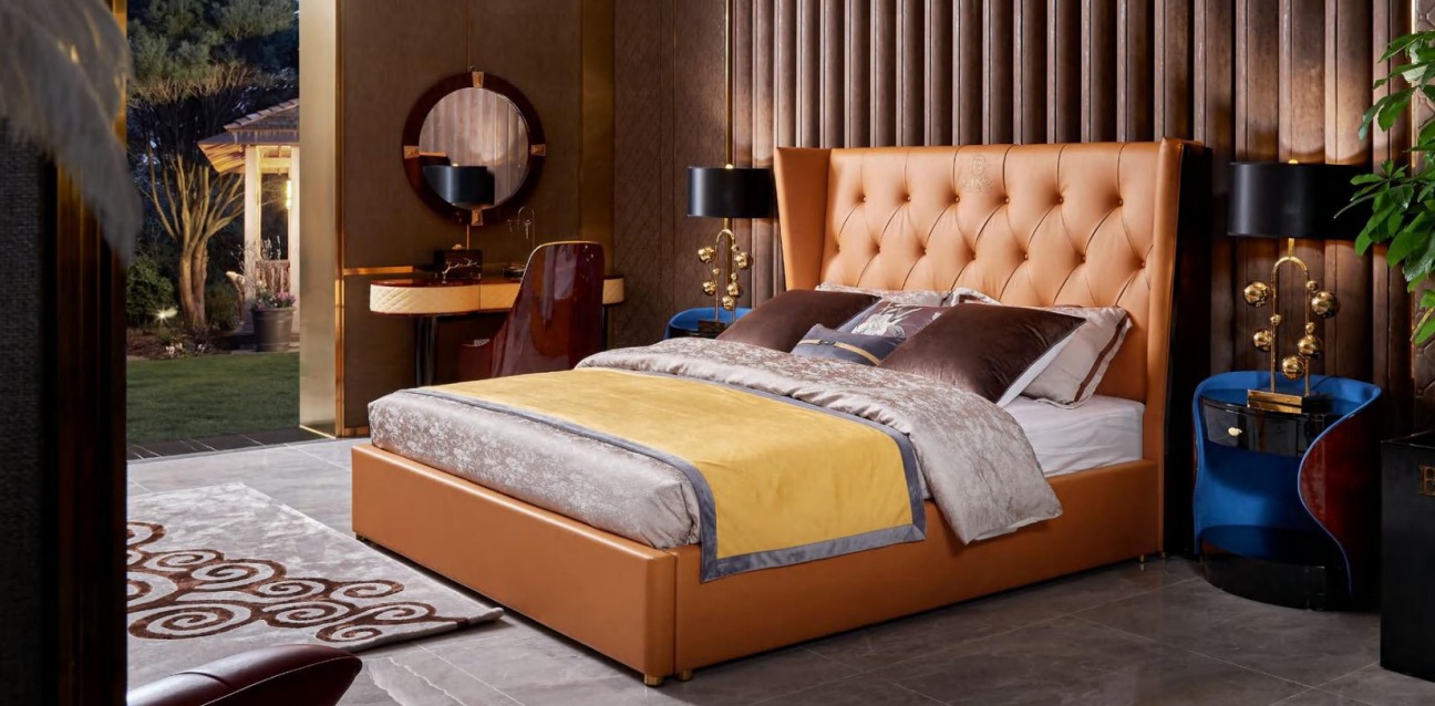 klassisches bettgestell schlafzimmer möbel design betten 3tlg. set garnitur