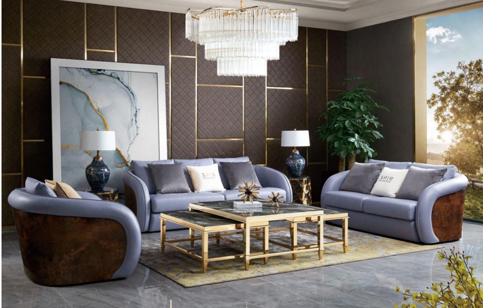 Sofagarnitur 321 Sitzer Wohnlandschaft Sofa Couch Polster Garnitur Sofas Leder
