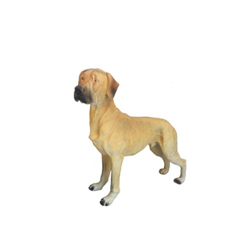 Hund Büste Dog Deko Figur Statue Skulptur 28cm FIguren Statuen Skulpturen A625