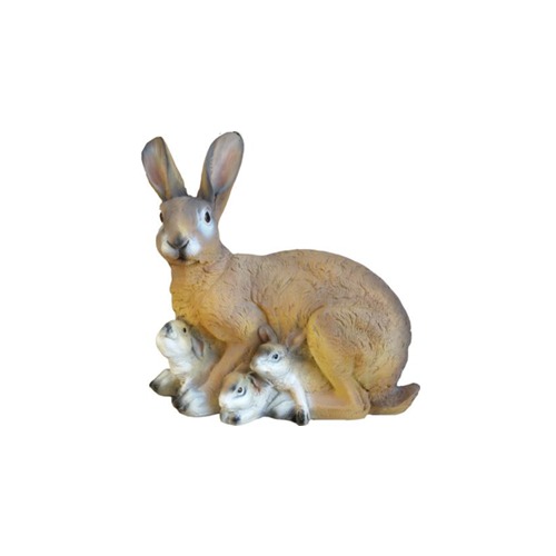 Hase Statue Garten Figur Dekoration Statuen Skulptur Deko Figuren 35cm