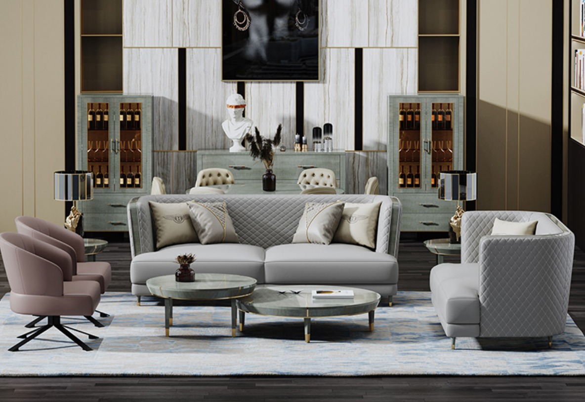 Sofagarnitur 3+2 Sitzer Sofa Sitz Couch Moderne Polster Garnitur Couchen