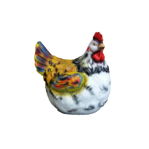 Huhn Dekoration Figur Statue Statuen Skulptur Garten Deko Figuren