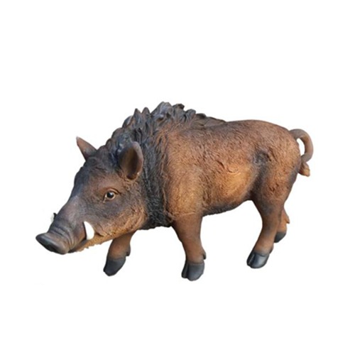 Wildschwein Lebensgroße Figur Dekoration Statuen Skulptur Garten Deko