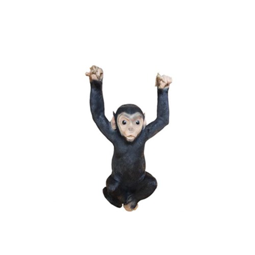 Garten Dekoration Zoo Affee Statue Figur Deko Statuen Skulptur Figuren