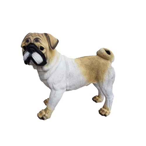 Hund Lebensgroße Figur Dekoration Realistisch Statuen Skulptur Garten Figuren