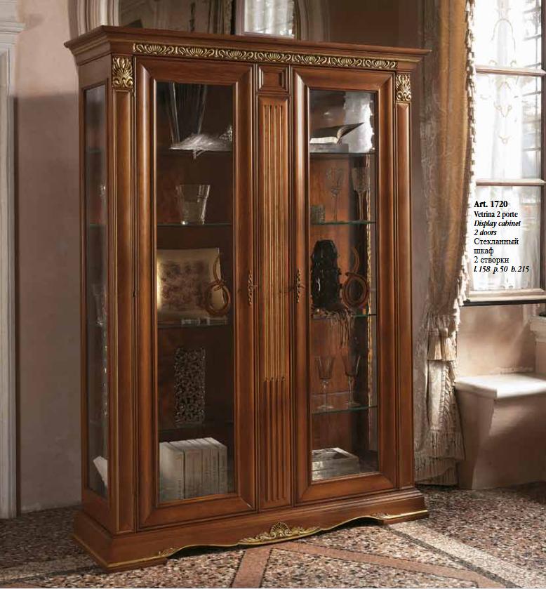 Vitrine Schrank Vitrinen Wohnzimmer Schau Schränke Design Barock Rokoko Italien