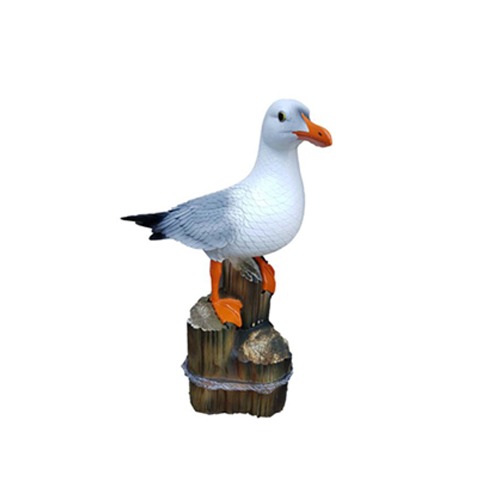 Garten Dekoration Vogel See Möve 40cm Figur Statue Skulpturen Figuren