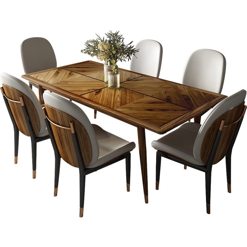 Esszimmer Set Esstisch 6x Stuhl Tisch Garnitur Gruppe 7tlg. Set Komplett