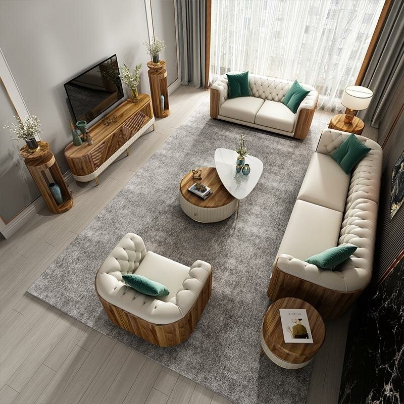 Sofagarnitur 4+2+1 Sitzer Wohnlandschaft Sofa Couch Polster Garnitur Sofas