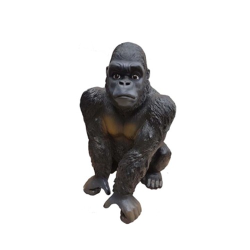 Garten Dekoration Zoo Affee Statue Figur Deko Skulptur Statuen Figuren