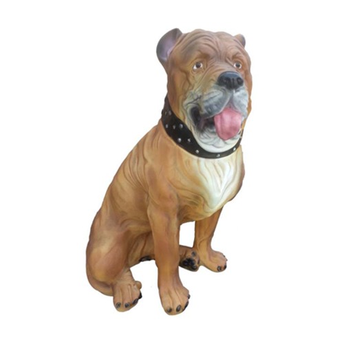 Figuren 55cm neu Hund Lebensgroße Figur Dekoration Statuen Skulptur