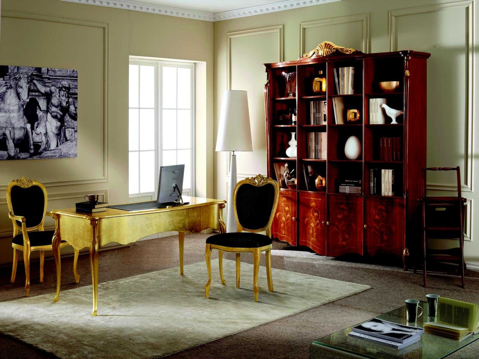 Möbel Klassischer Stil Bücherschrank Design Luxus Schrank Italien Möbel