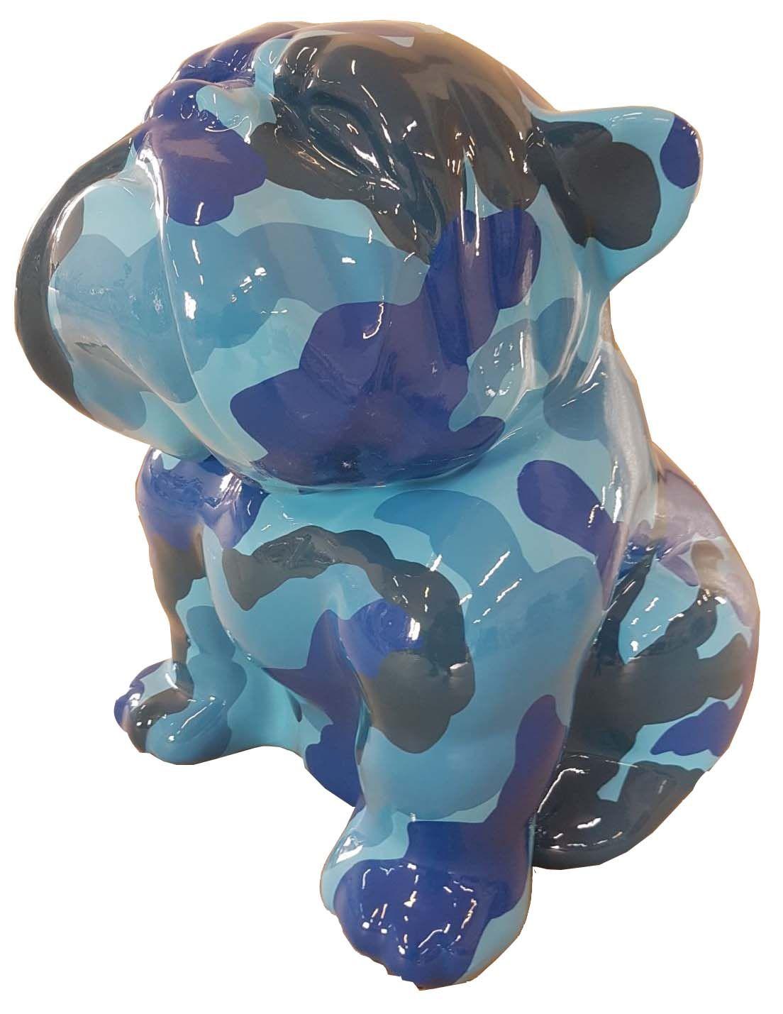 Hund Skulpturen Designer Figur Statue Moderne Figuren Dekoration Garten Skulptur
