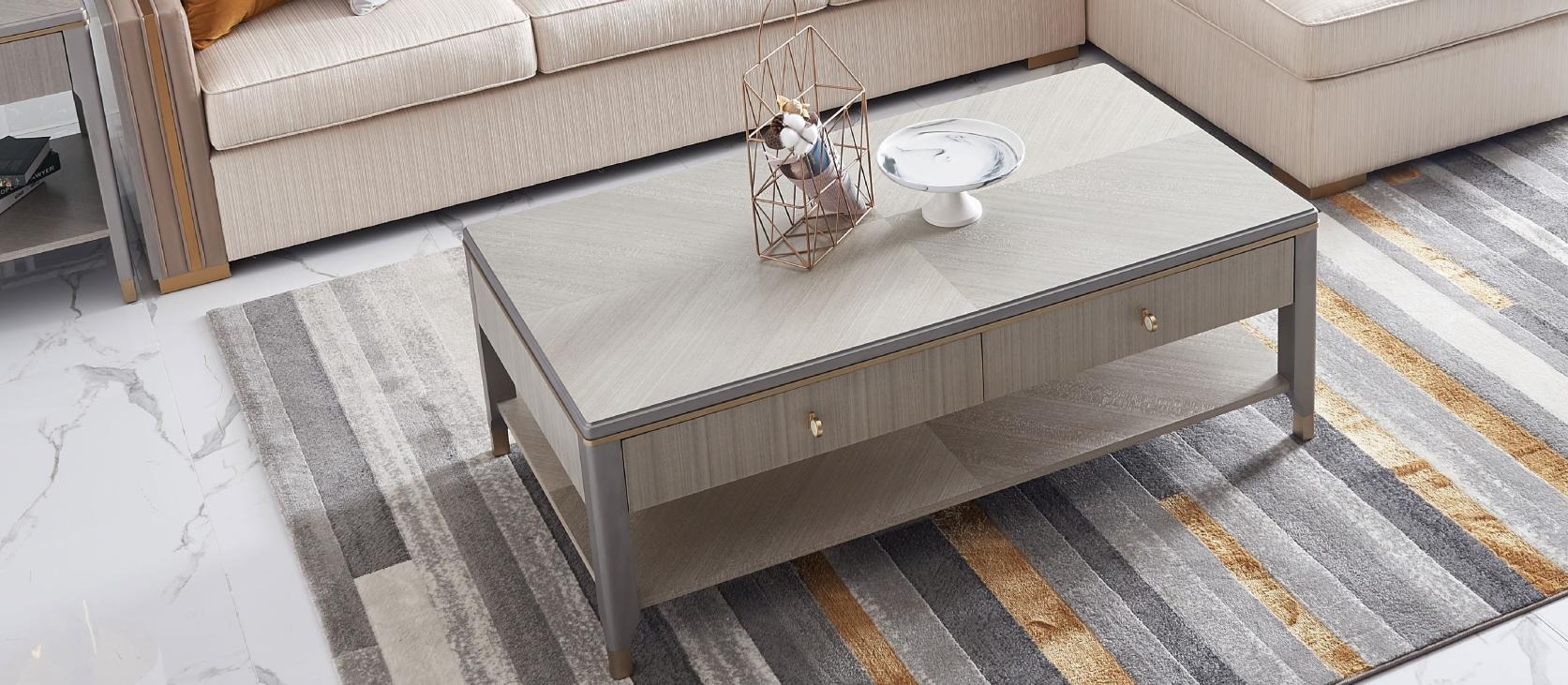 Klassischer Luxus Designer Couchtisch Deko Sofa Wohnzimmer Tisch Beistell