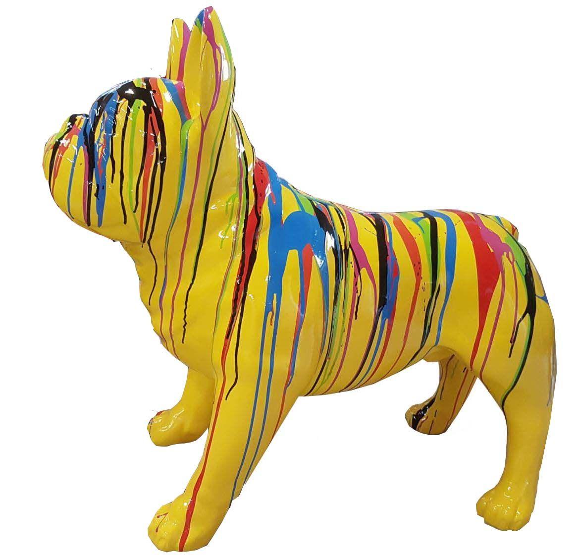 Designer Figur Statue Moderne Hund Figuren Dekoration Garten Skulptur