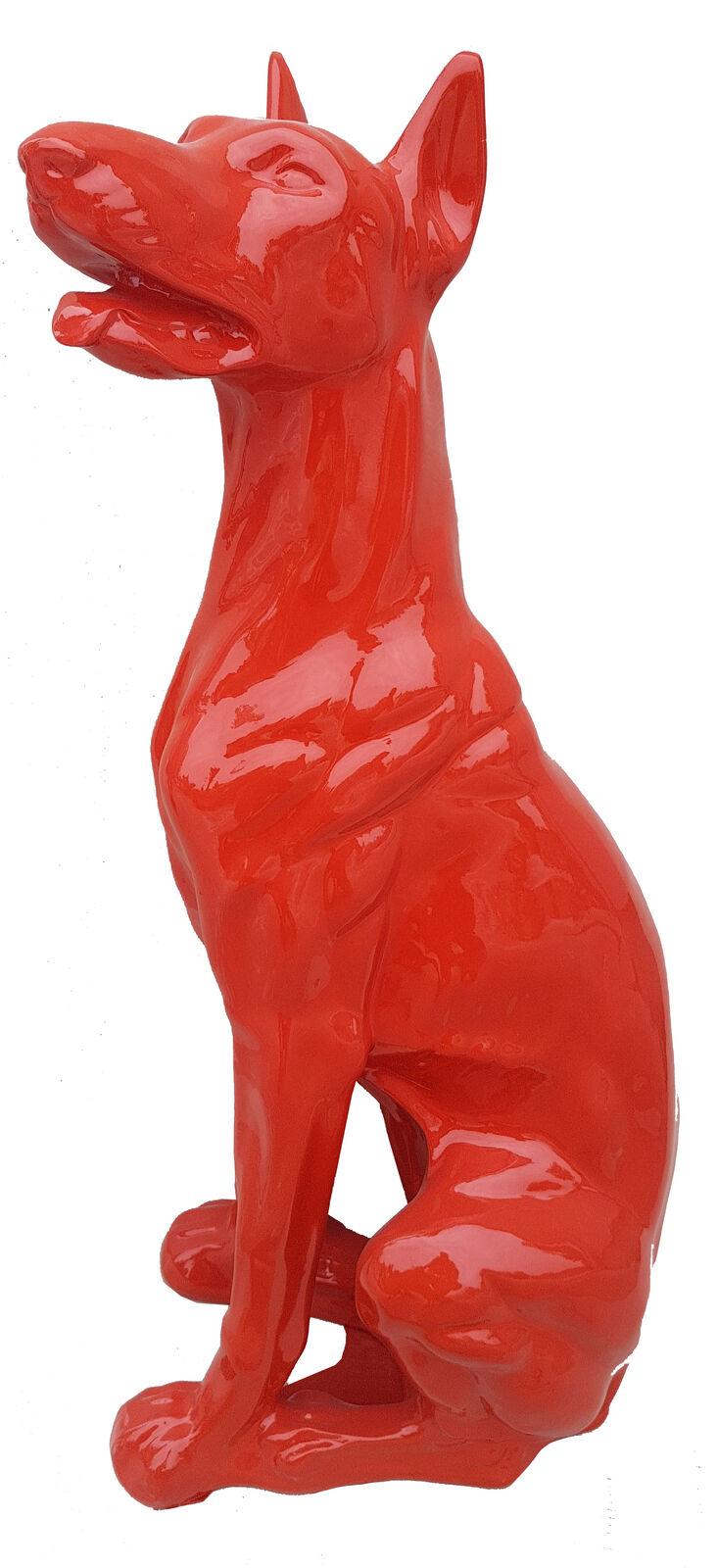 Designer Figur Moderne Statue Figuren Dekoration Skulptur Hund Garten Skulpturen