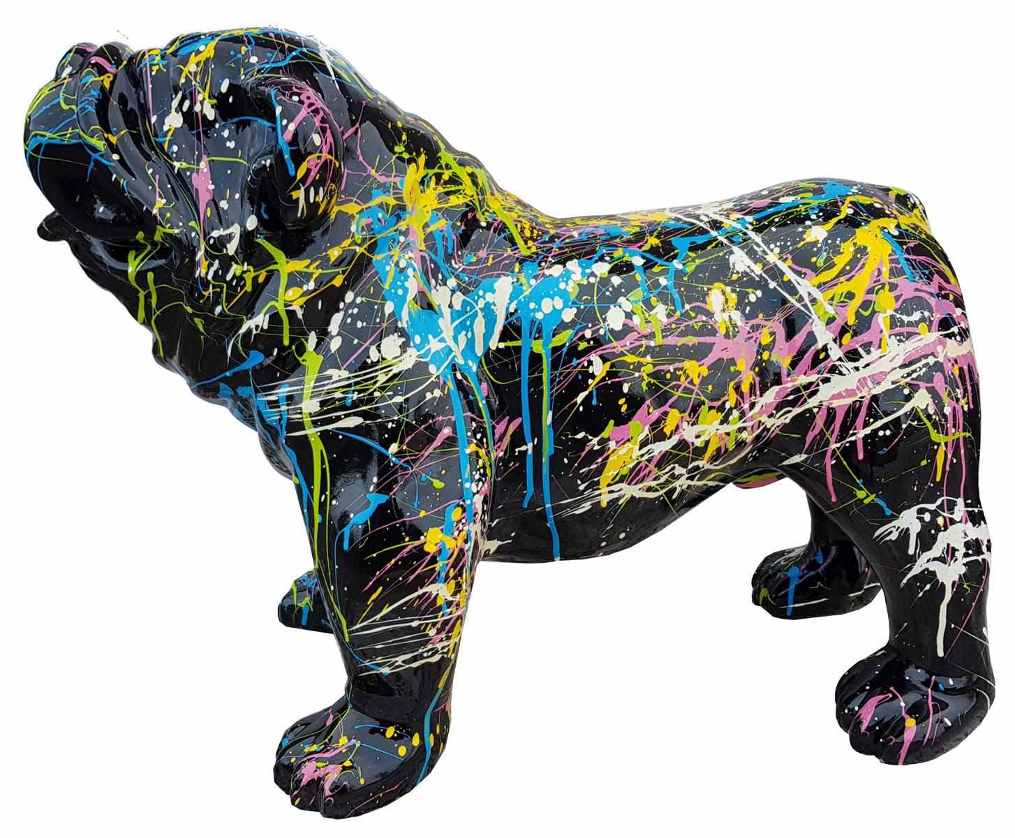 Designer Figur Statue Figuren Hund Garten Dekoration Skulptur Skulpturen Moderne
