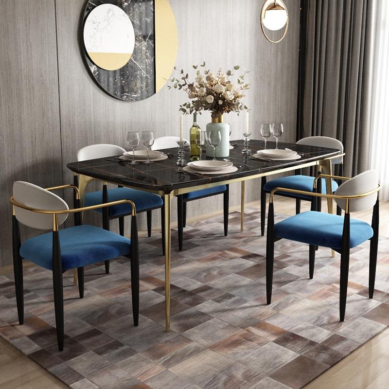 Esszimmer Gruppe Komplett Set Garnitur 7tlg Tisch Deko Tische Luxus Holz