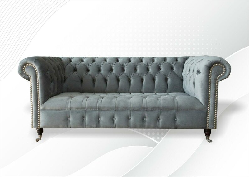 Chesterfield Kreative Möbel Neu Modern Design Textil Wohnzimmer Couchen