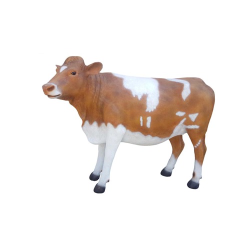 Rind Lebensgroße Figur Dekorationn Statuen Deko Skulptur Garten Figuren