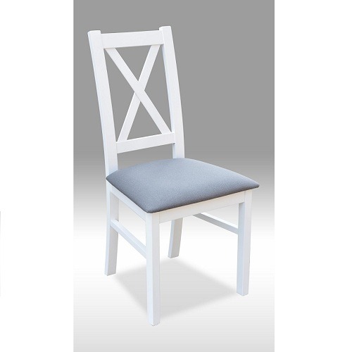 Set 1x Massivholz Sessel Esszimmerstuhl Stoff Polster Stühl Gastro Esszimmer Neu