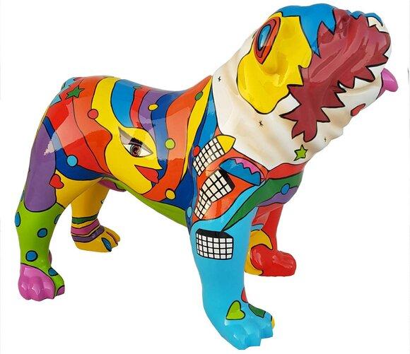 Designer Figur Statue Moderne Figuren Dekoration Garten Hund Skulptur Skulpturen