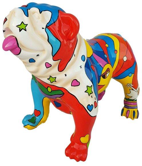 Designer Figur Statue Moderne Hund Garten Skulptur Figuren Dekoration Skulpturen