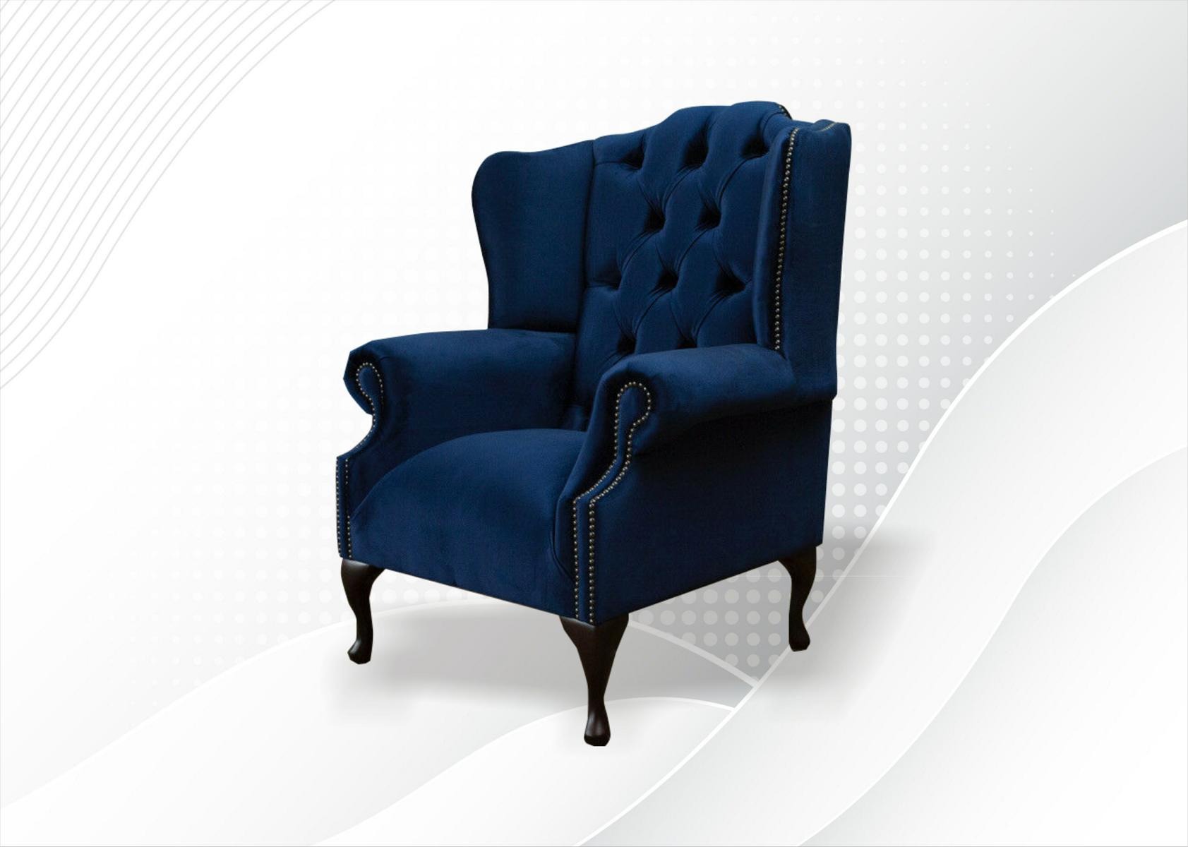 Sitzmöbel Design Sofa Couch Polster Chesterfield Textil Stoff Leder Couchen