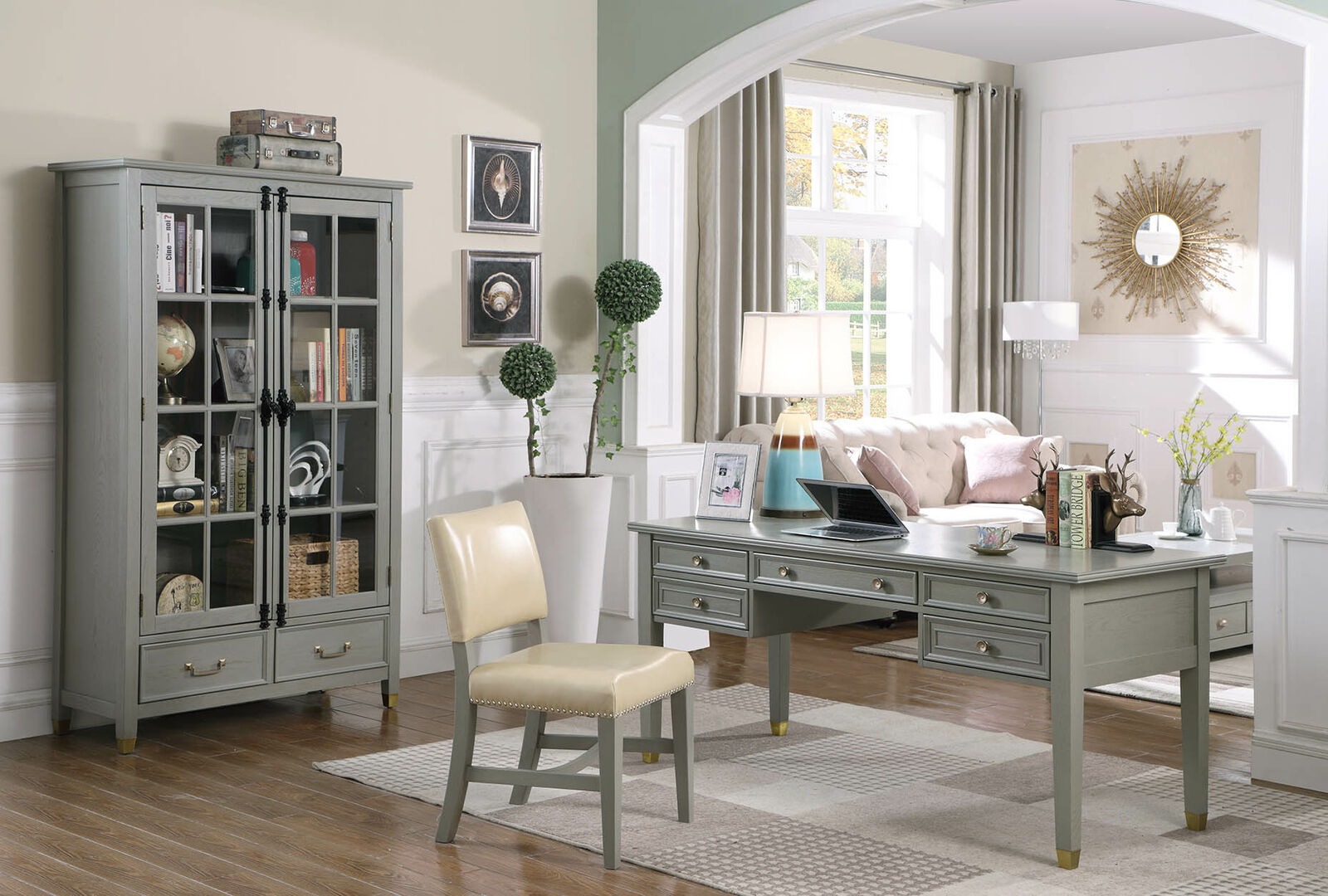 Design Schrank Vitrine Aktenregal Büroregal Standregal Regal Bücherschrank