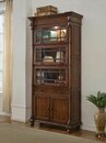 Klassische Bücherschrank Bücherregal Vitrine Vitrinenschrank Schrank Glasschrank