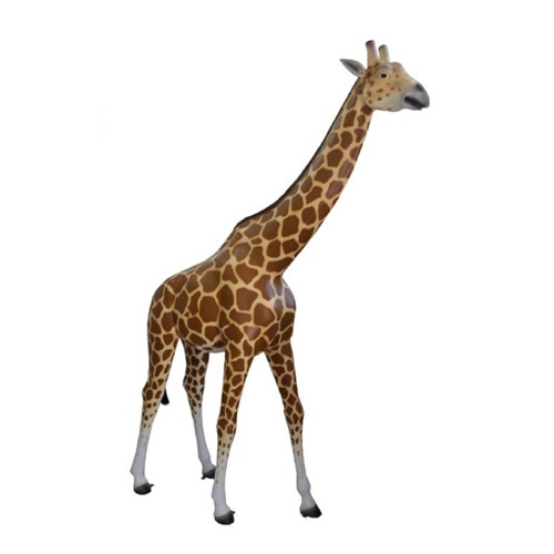 Zoo Garten Dekoration 53 cm Giraffe Statue Figur Deko Statuen Skulptur
