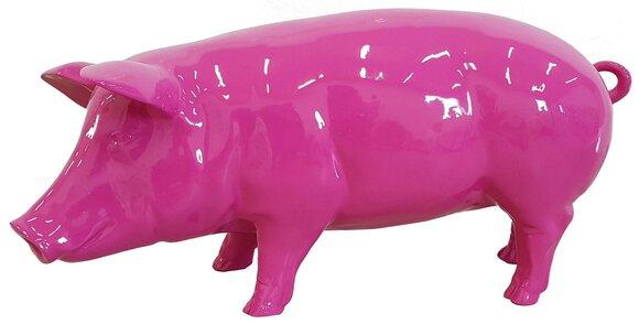 Abstrakte Figur Statue Gartenfiguren Dekoration Statuen Skulpturen Schwein
