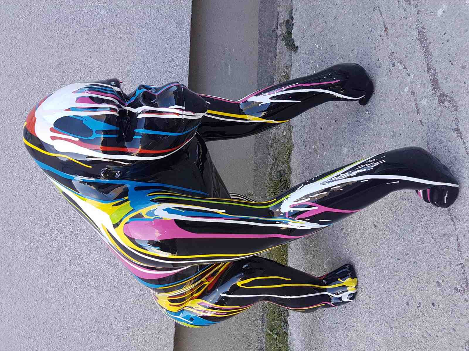 Skulpturen Figur Statue Statuen Dekoration Garten Deko Verzierung Abstrakt
